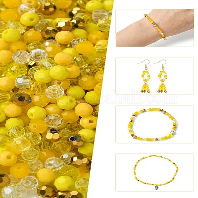 Стеклянные бусины смешанных стилей&nbsp;GLAA-YWC0004-01E-1