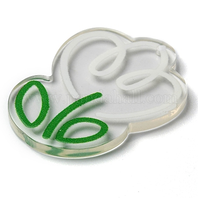 Прозрачные акриловые подвески&nbsp;MACR-Q160-02D-1