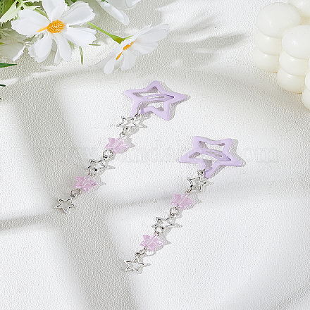 2 шт. заколки для волос из сплава&nbsp;PHAR-LP0001-02-1