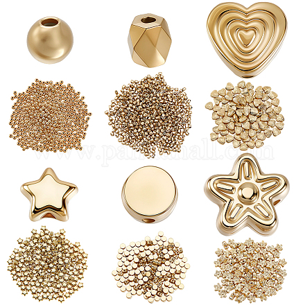 1800шт 6 стиля пластиковые бусины ccb&nbsp;CCB-PA0001-14G-1