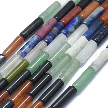 Природные смешанные камень бисер пряди&nbsp;G-F631-D20-1