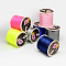 Nylon Thread, Rattail Satin Cord, Mixed Color, 1mm, about 87.48 yards(80m)/roll