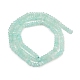 Природных амазонит бисер нитей&nbsp;G-P612-A03-01-3
