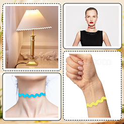 10 ярд двухцветных полиэстеровых лент&nbsp;SRIB-GF0001-56B