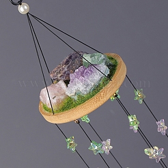 Подвески из натурального розового кварца&nbsp;HJEW-D302-11