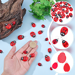 30шт 3 стиля непрозрачные подвески из смолы&nbsp;RESI-ME0001-39