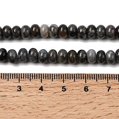 Природные бамбуковых листьев агат бисер нитей&nbsp;G-A280-A07-01