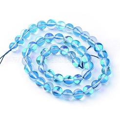 Синтетические лунные камни&nbsp;G-R375-8mm-B11