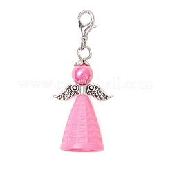 Украшения из акриловой подвески в виде ангела&nbsp;HJEW-JM03535-01