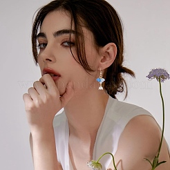 800шт 8 цвета прозрачные акриловые колпачки для бусин&nbsp;FACR-HS0001-01