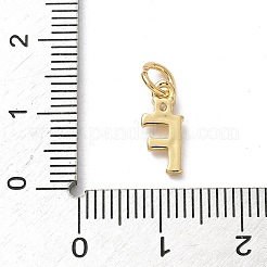 Латунные подвески из прозрачного кубического циркония&nbsp;KK-A273-01G-F