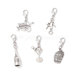 5 шт. подвеска из сплава в тибетском стиле Октоберфест&nbsp;HJEW-JM03823