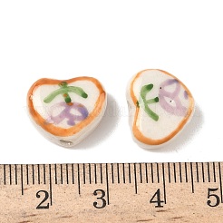 Фарфоровые бусины ручной работы&nbsp;PORC-D011-01B