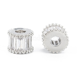 Латунные микропаве из прозрачного кубического циркония&nbsp;ZIRC-L101-08P