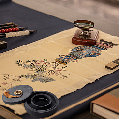 Влагоудерживающие чернильные камни с крышкой&nbsp;AJEW-WH0326-36