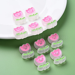 Прозрачные акриловые бусины&nbsp;MACR-S374-03B-07