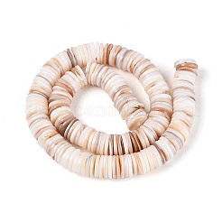 Нити бусин из натуральных пресноводных ракушек&nbsp;SHEL-N037-03B-01