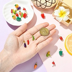 20шт 10 стиля подвески из сплава с эмалью&nbsp;ENAM-CJ0007-20