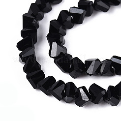 Непрозрачное стекло бисер нитей&nbsp;GLAA-N019-4mm-01