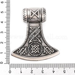 Большие подвески из хирургической нержавеющей стали 316 STAS-Z073-08AS