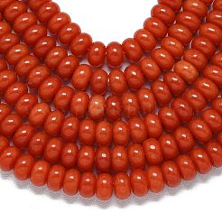 Натуральный Malaysia нефритовые бусы пряди&nbsp;G-B165-G01-5x8mm-12