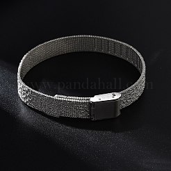 Модные браслеты-браслеты из нержавеющей стали 304 унисекс&nbsp;BJEW-U017-03P