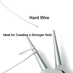 Полужесткая проволока из серебра 925 пробы&nbsp;STER-NH001-B