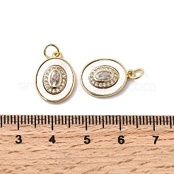 Латунные микро проложить кубического циркония подвески&nbsp;KK-K384-16G