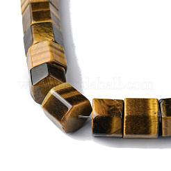 Природных тигровый глаз бисер нитей&nbsp;G-F743-03D