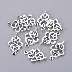 Звенья / разъемы из сплава в тибетском стиле&nbsp;LS-TIBEP-EA11933YKG-AS-LF