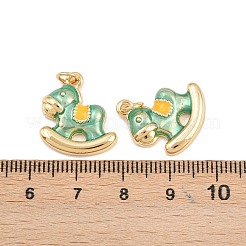 Латунь эмаль подвески&nbsp;KK-B157-25G