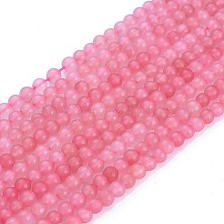 Природного розового кварца нитей бисера&nbsp;X-G-F591-04-6mm