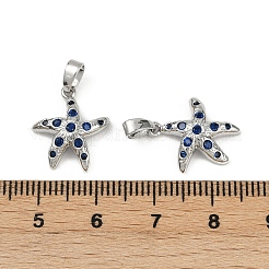 Латунные микро проложить кубического циркония подвески&nbsp;KK-C093-17A-P02