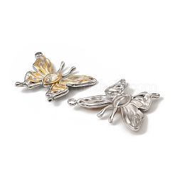 Подвески из нержавеющей стали 304 со стразами&nbsp;STAS-T068-65GP