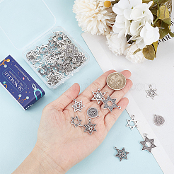 72шт 9 стиля подвески из сплава в тибетском стиле&nbsp;FIND-SC0008-45