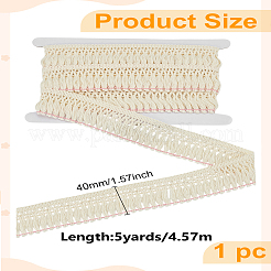 5 ярд хлопковой кружевной бахромы с кисточками&nbsp;OCOR-LP0001-19