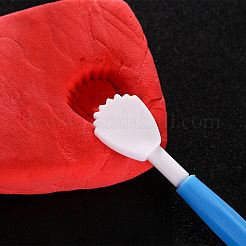 8шт пластиковые двойные головки для моделирования глины набор инструментов для лепки&nbsp;LS-TOOL-A011-02E