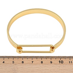 Элегантные латунные браслеты для женщин&nbsp;BJEW-C112-05G