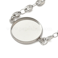 Изготовление браслета из звеньевой цепи из нержавеющей стали 304 STAS-K252-20E-P