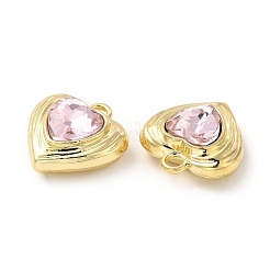 Стеклянные подвески из сплава с покрытием стойки&nbsp;FIND-G044-26LG-01