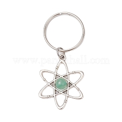 7шт. брелки из натуральных драгоценных камней&nbsp;KEYC-JKC01244