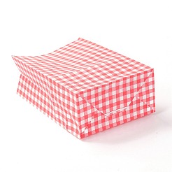 Прямоугольник с клетчатым рисунком бумажные пакеты&nbsp;LS-CARB-Z001-01B