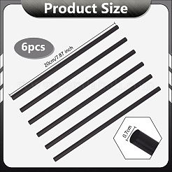 6 шт. стержни из углеродного волокна&nbsp;AJEW-OC0015-02