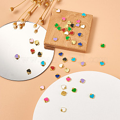 180 шт. 9 цвета из цинкового сплава с эмалью&nbsp;ENAM-CW0001-07