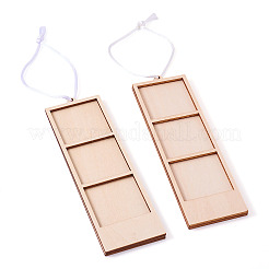 Деревянная мини-подвесная фоторамка для детей&nbsp;DIY-TA0012-93C