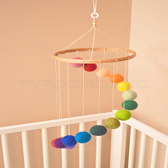 Войлочные гирлянды&nbsp;AJEW-CJC0001-41B