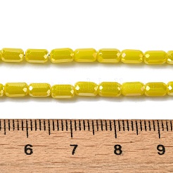 Стеклянные бусины с гальваническим покрытием &nbsp;EGLA-D031-26