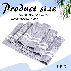 Ребристая ткань из полиэстера для манжет&nbsp;FIND-WH0139-851