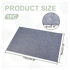 Фетровый коврик для рисования и каллиграфии&nbsp;AJEW-WH0504-97A