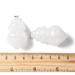 Природного кварца хрустальных подвесок&nbsp;G-C187-04I